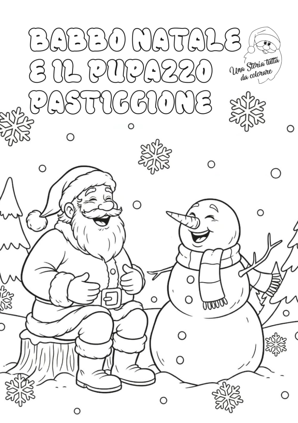 Babbo Natale e il pupazzo pasticcione