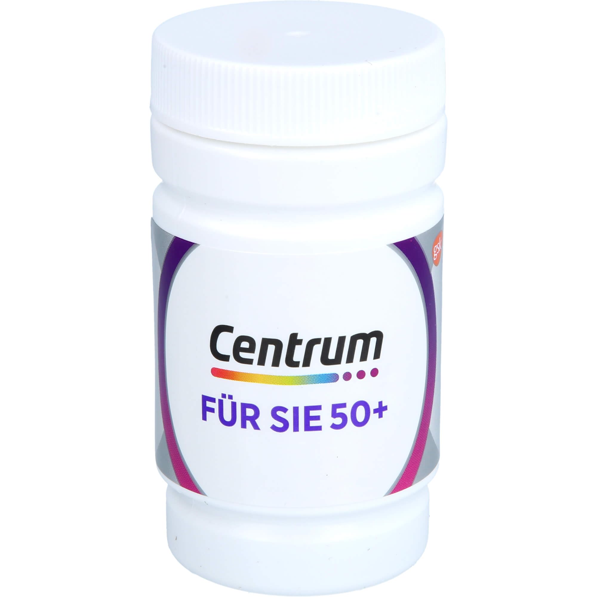 Multivitamin - Centrum Für Sie 50+ – Hochwertiges Nahrungsergänzungsmittel mit Mikronährstoffen – Speziell für Frauen ab 50 – Vitamine, Mineralstoffe, Spurenelemente - 1 x 60 Tabletten