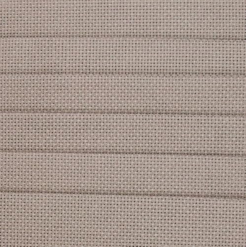 Image of KCS 4 /6 pc of 12 inch x 18 inch 30cmx45cm 18CT Counted Cotton Aida Cloth Cross Stitch Fabric (Coffee, 6 pc)