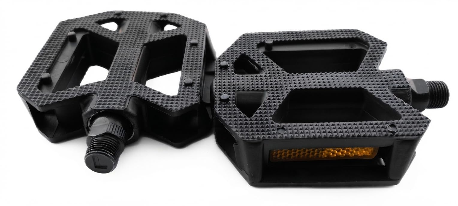 wavva Wavva® ABS Strong Plastic Cycle Bicycle Pedal Set for MTB Mountain Senior Ranger Bikes Free Size with Axle for All Cycles (Black) We Deals in Quality Product Only.-picture-10