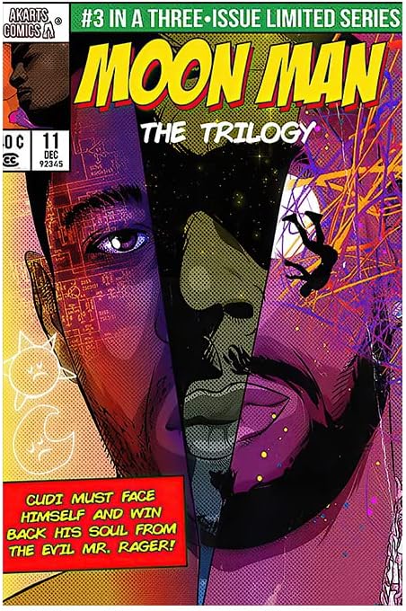 – Canariba Kid Cudi Poster Music Album for Room Aesthetic Canvas Wall Art Decor, 12x18 inch Unframed