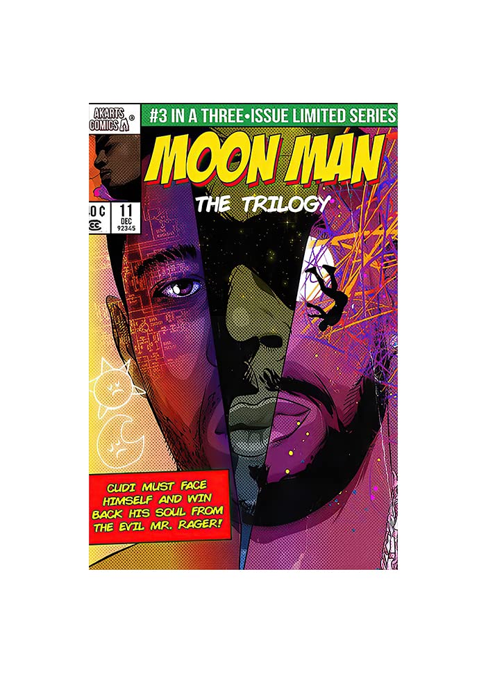 Canariba Kid Cudi Poster Music Album for Room Aesthetic Canvas Wall Art Decor, 12x18 inch Unframed