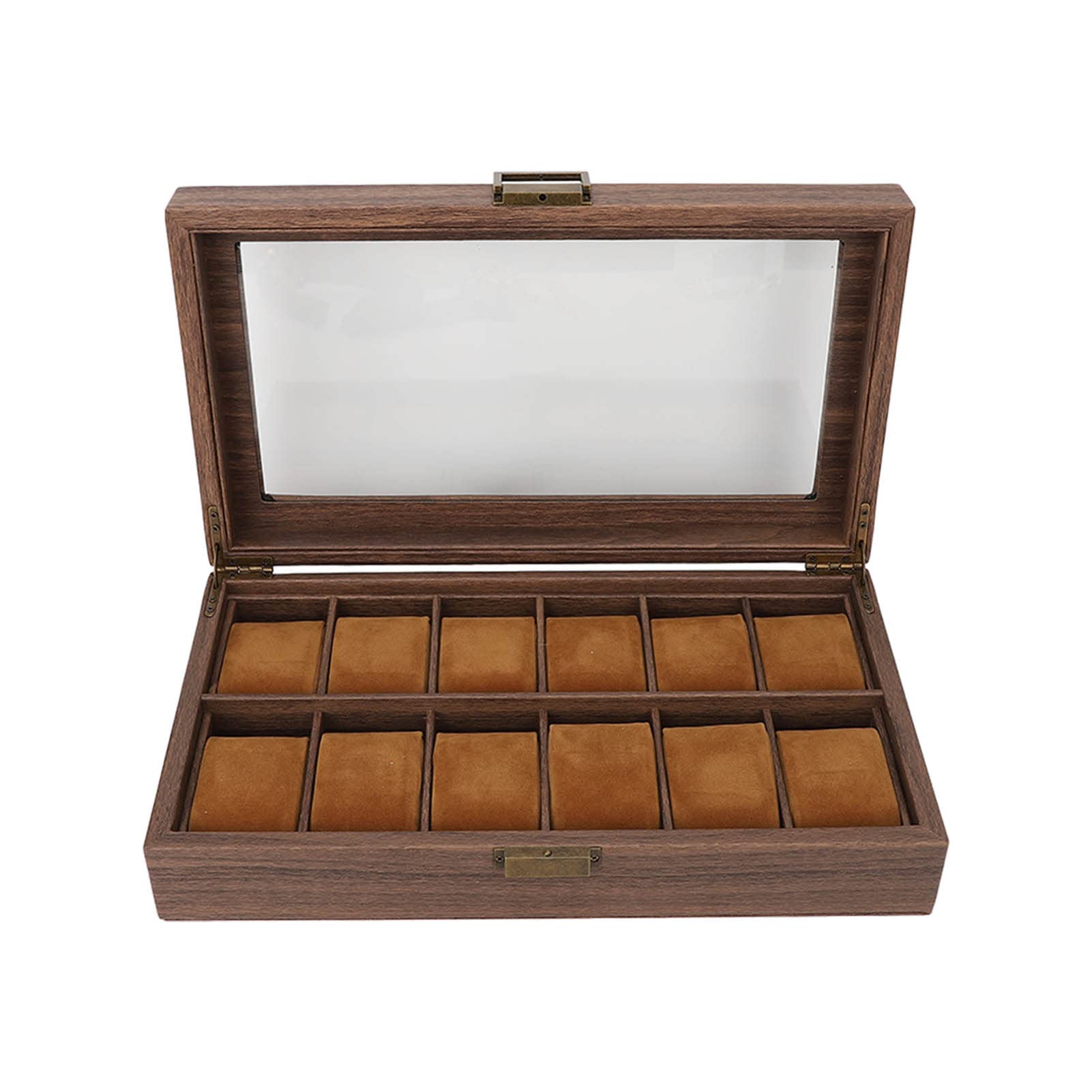 Scatola Organizer per Orologi, Custodia Porta Orologi a 12 Scomparti for Conservazione degli