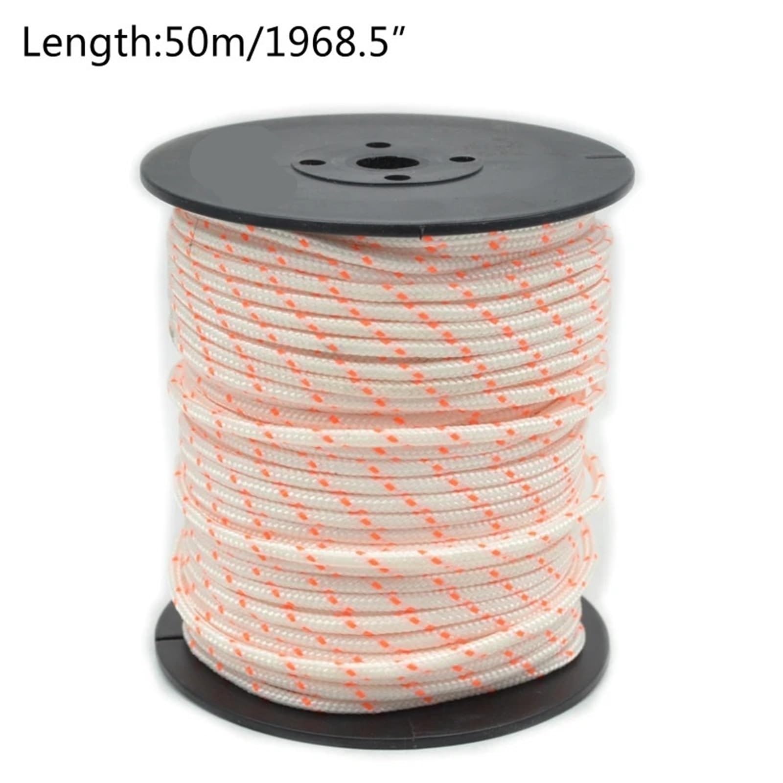 Corda di avviamento a Strappo in Nylon da 50 m for Motore a Strappo for decespugliatori, motoseghe, Tosaerba Cavo di Trazione