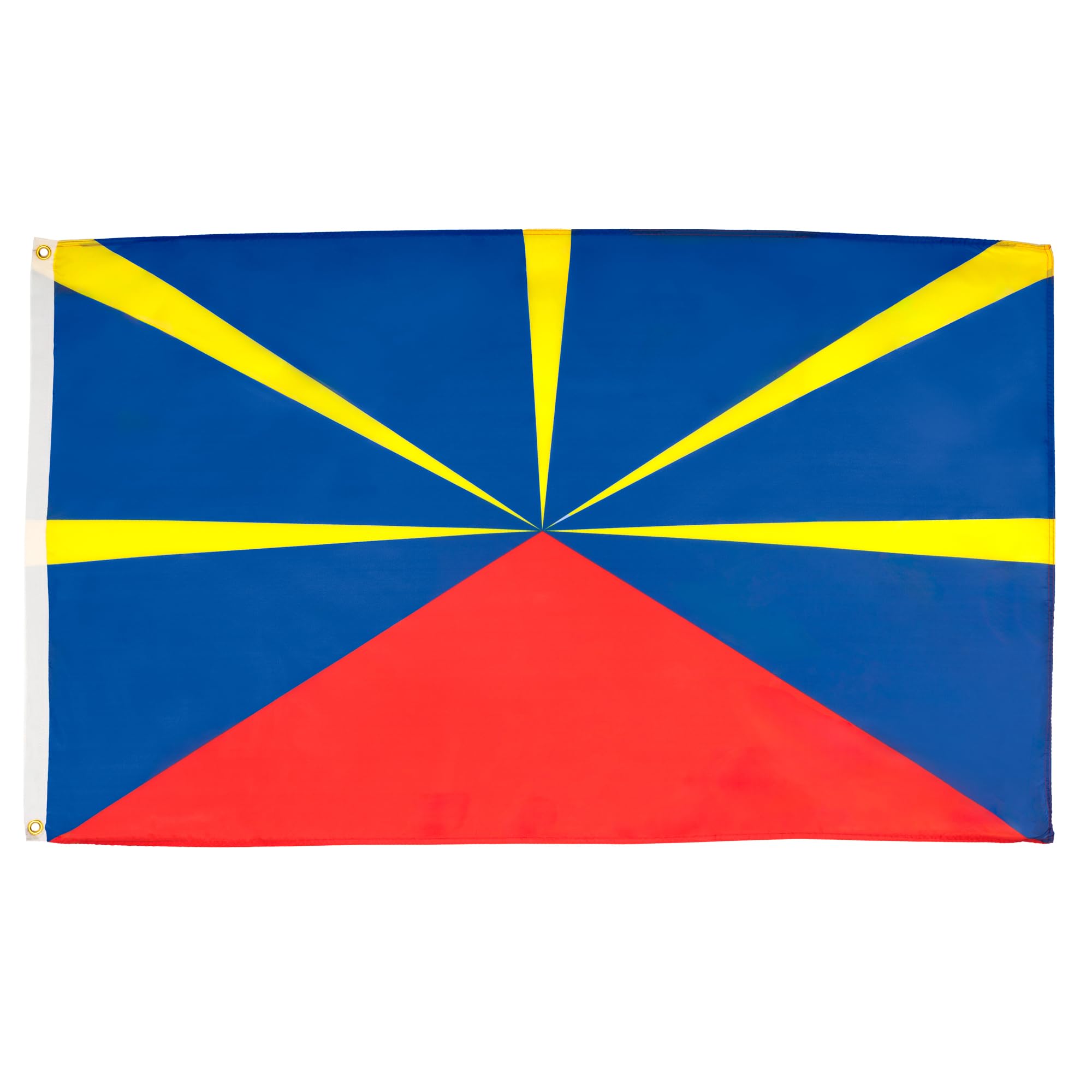 AZ FLAG Drapeau La Réunion 150x90 cm Polyester Avec Oeillets Métalliques Lot de 2