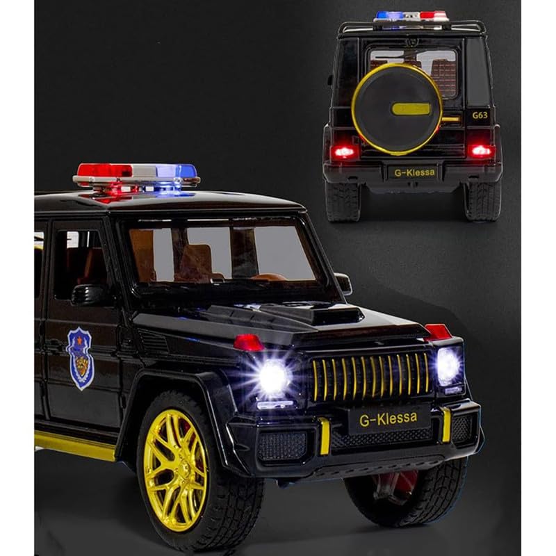 Image of Toy Car For Kids | Best Toys Gifts Toys For Boys & Girl'S (124 Bb Police Wht Car), White