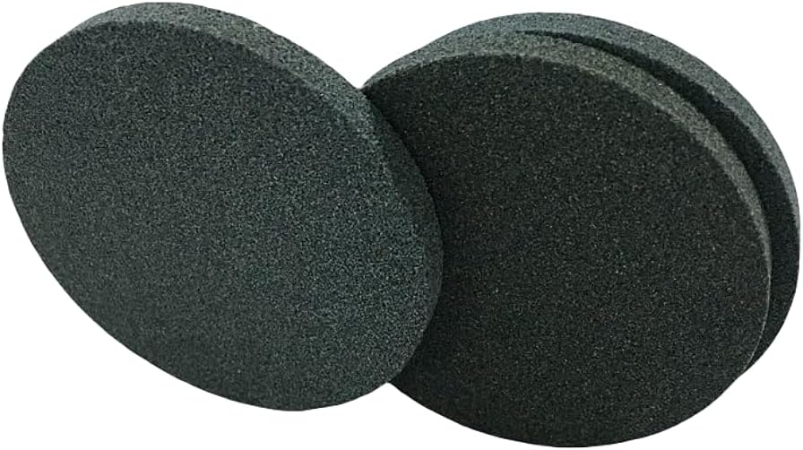 Micro Porous Silicon Carbide Foam Ceramic Filter Sheet for Research & Experiment - 1pc, 0.1-100μm Pore Size(30mmx3mm)