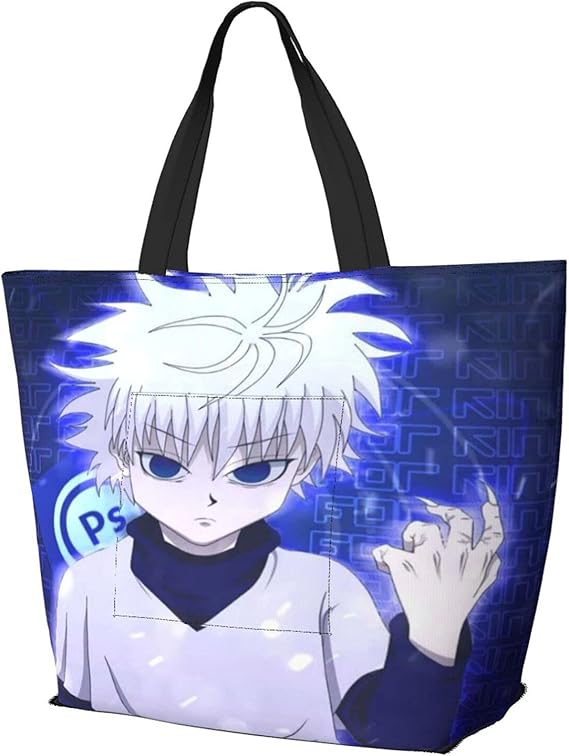 Amazon Cantoma ハンター ハンターキルア ゾルディック 女性用アニメショルダーバッグ 漫画かわいいラップトップハンドバッグビジネストラベルバッグ荷物ハンギングバッグ大人用 ショルダーバッグ Amazon Cantoma ハンター ハンターキルア ゾルディック 女性用アニメショルダーバッグ 漫画かわいいラップトップハンドバッグビジネストラベルバッグ荷物ハンギングバッグ大人用 ショルダーバッグ