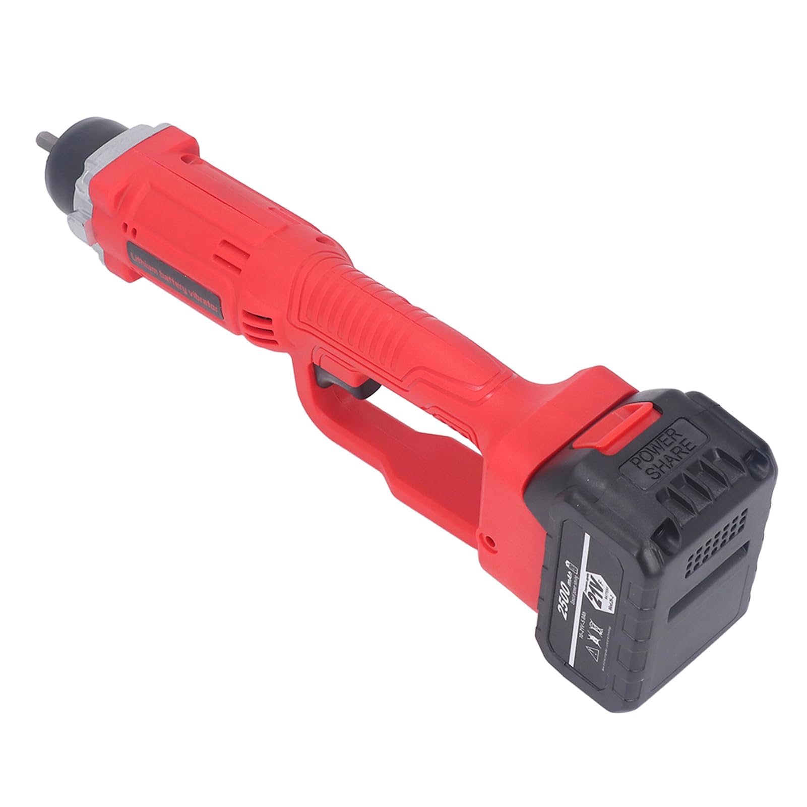 Vibrador de Concreto Eléctrico de Mano, Vibrador de Concreto Eléctrico 80-240V 200W Motor de Alta Potencia Carcasa de ABS Amplia Aplicación Trabajando Constantemente en Puentes