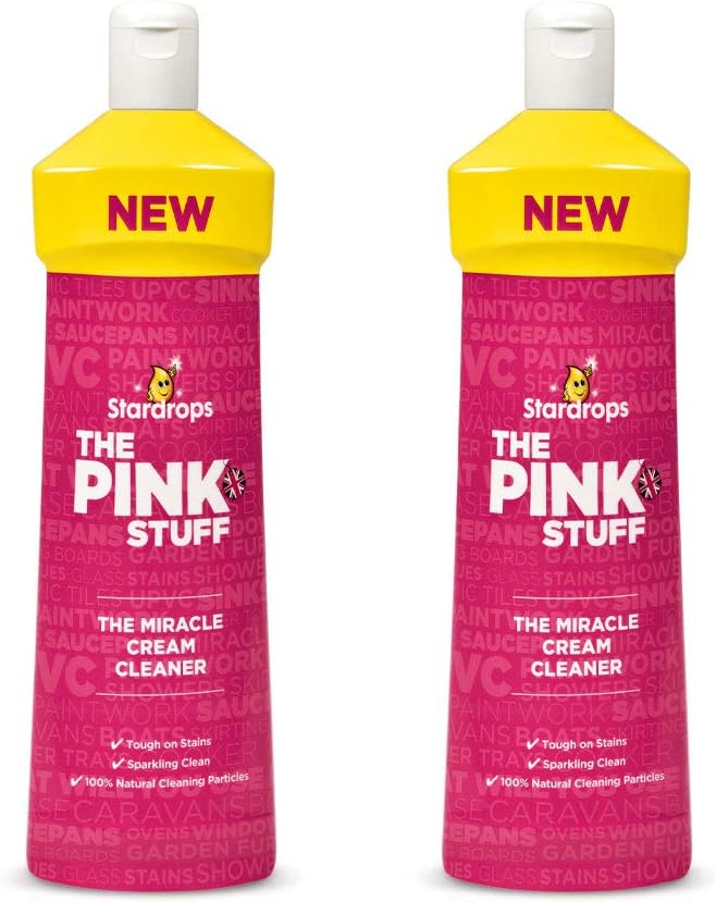Stardrops The Pink Stuff The Miracle Multi Purpose Cream Cleaner 500ml (2 x 500ml)