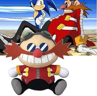 9in Sonic Plush, Sonic exe Plush, Sonic exe Stuffed Toy, Sonic Toy for boy, Sonic plushies, Sonic Doll, Gifts for Baby Kids Boys Girls (Dr. Eggman)