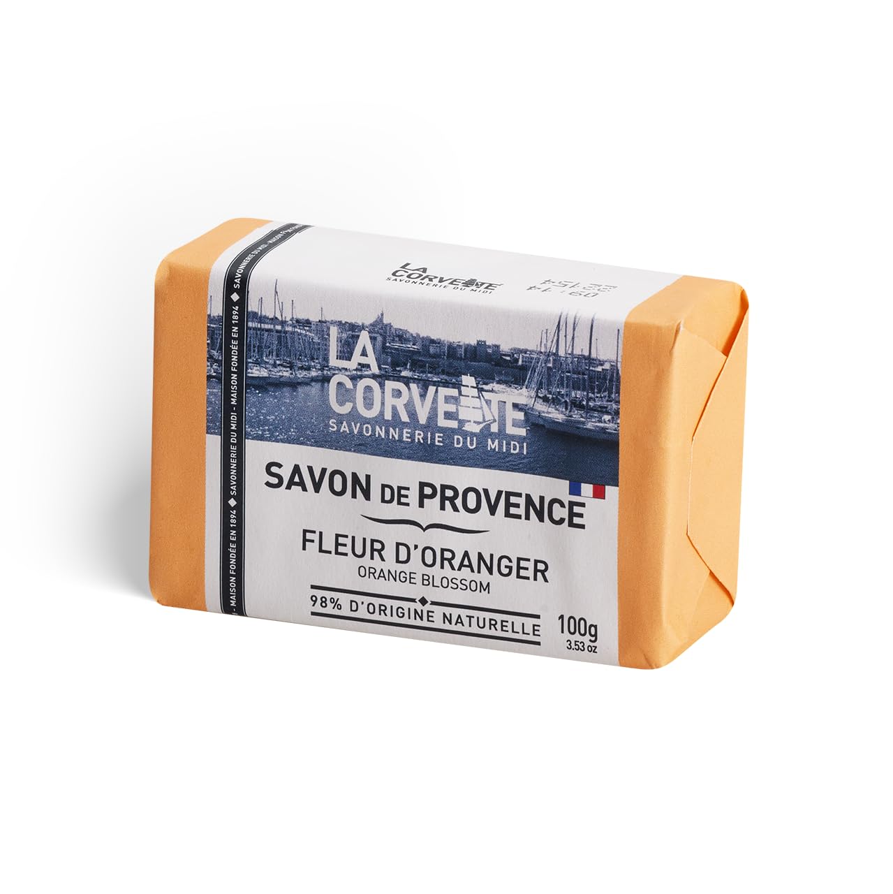 La Corvette, Provence Soap Orange Blossom, 100 g