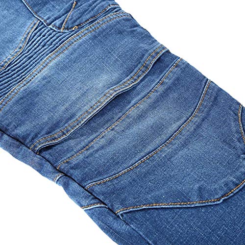 image for Takuey Bike Motorcycle Motorbike Riding Jeans Men Denim Jeans Motocros