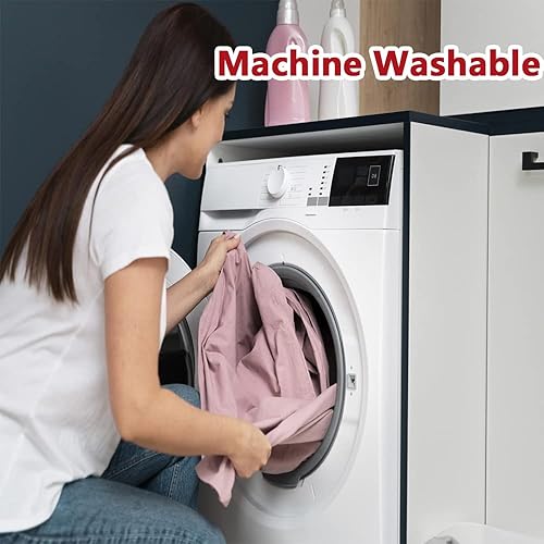 Miniatura 6 de Umpoo Cortina de ducha con ganchos romántica rosa roja diseño floral de corazón de amor para el día de San Valentín estilo festivo baño tela de