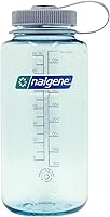 Vista 57 de Nalgene Sustain - Botella de agua de Tritan sin bisfenol A hecha con un 50 % de material derivado de restos de plástico, 32 fl oz, boca ancha