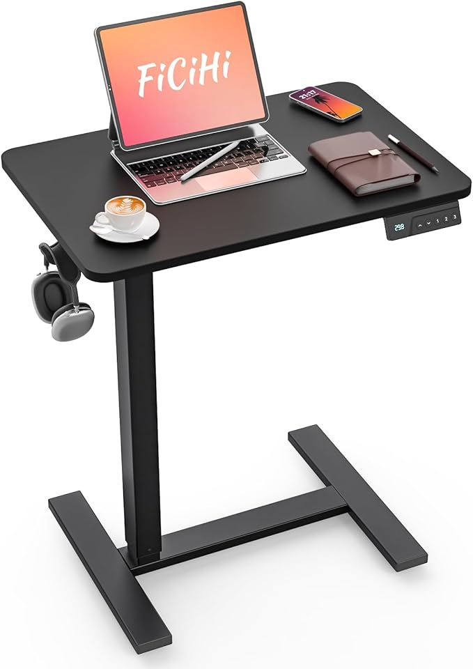 Escritorio Ajustable Electrico Standing Desk 60x40cm Negro