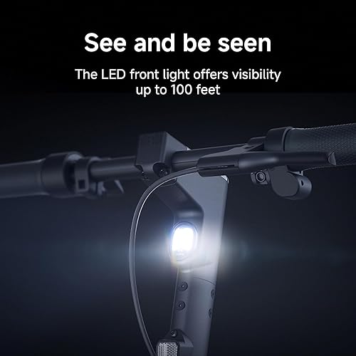 Miniatura 7 de Scooter eléctrico Segway Ninebot Serie MAX para adultos, 22-28 MPH, hasta 50 millas de alcance, suspensión doble, certificado UL-2272 2271 (G2G3)