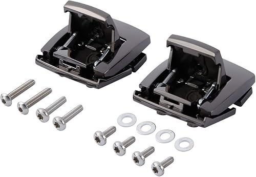 Miniatura 3 de TCT-MOTORPARTS Pestillos de equipaje Tour color pistola cerradura maquinilla de afeitar picada ajuste para Harley 1980-2013 Touring Electra Road