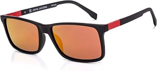John Jacobs Tilak Varma Collection | 100% UV Protection (UV 400) | Full Rim Rectangular Stylish & Premium UV Protected Sun... Price In India