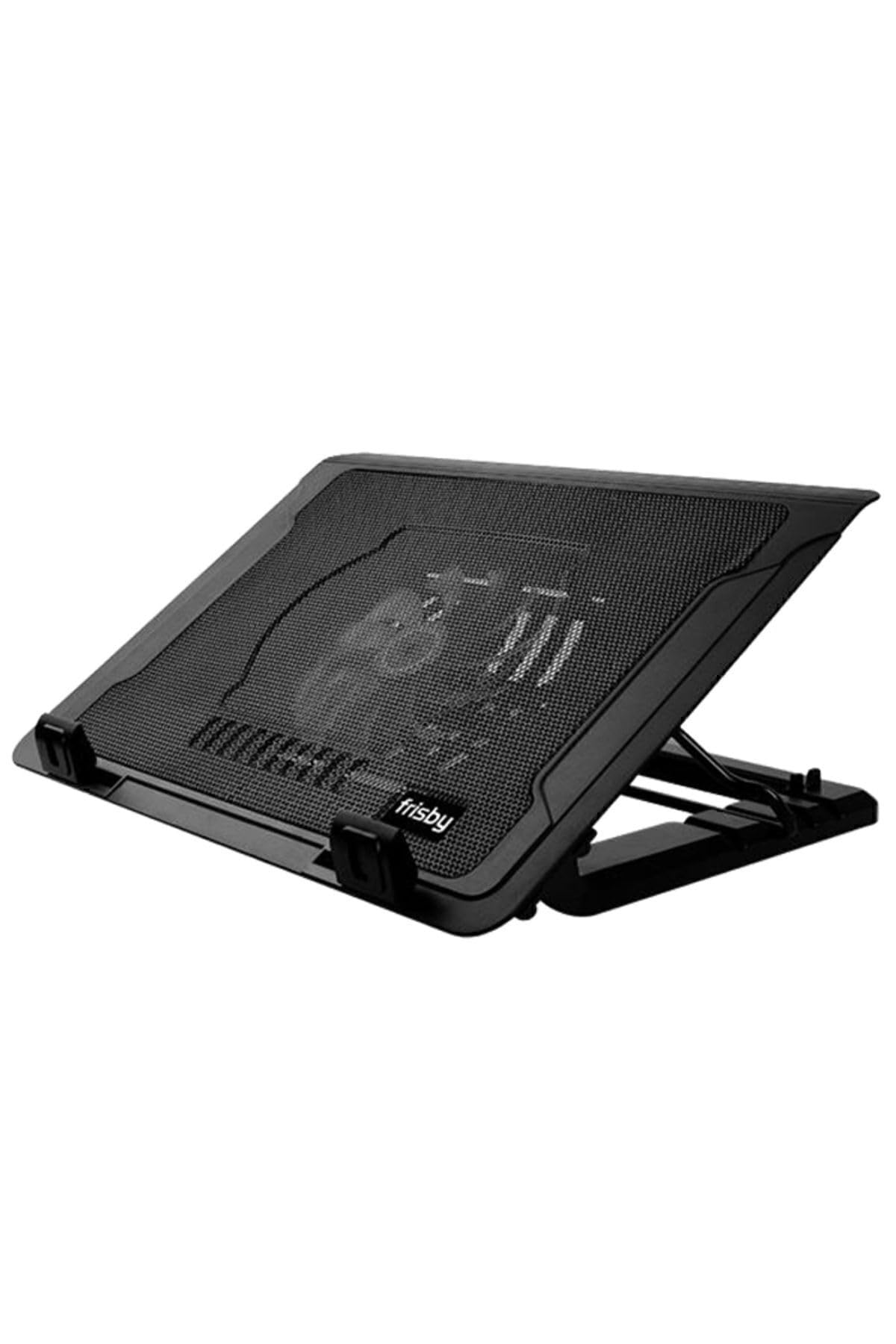 Frisby FNC-35ST 17" Negro Almohadilla fría - Base de refrigeración (43,2 cm (17"), 1 Pieza(s), 25,4 cm (10"), 14 cm, 1400 RPM, Negro)