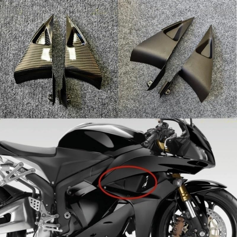 Carénage latéral CBR600RR anti-vibrations : insert central robuste 2007-2012