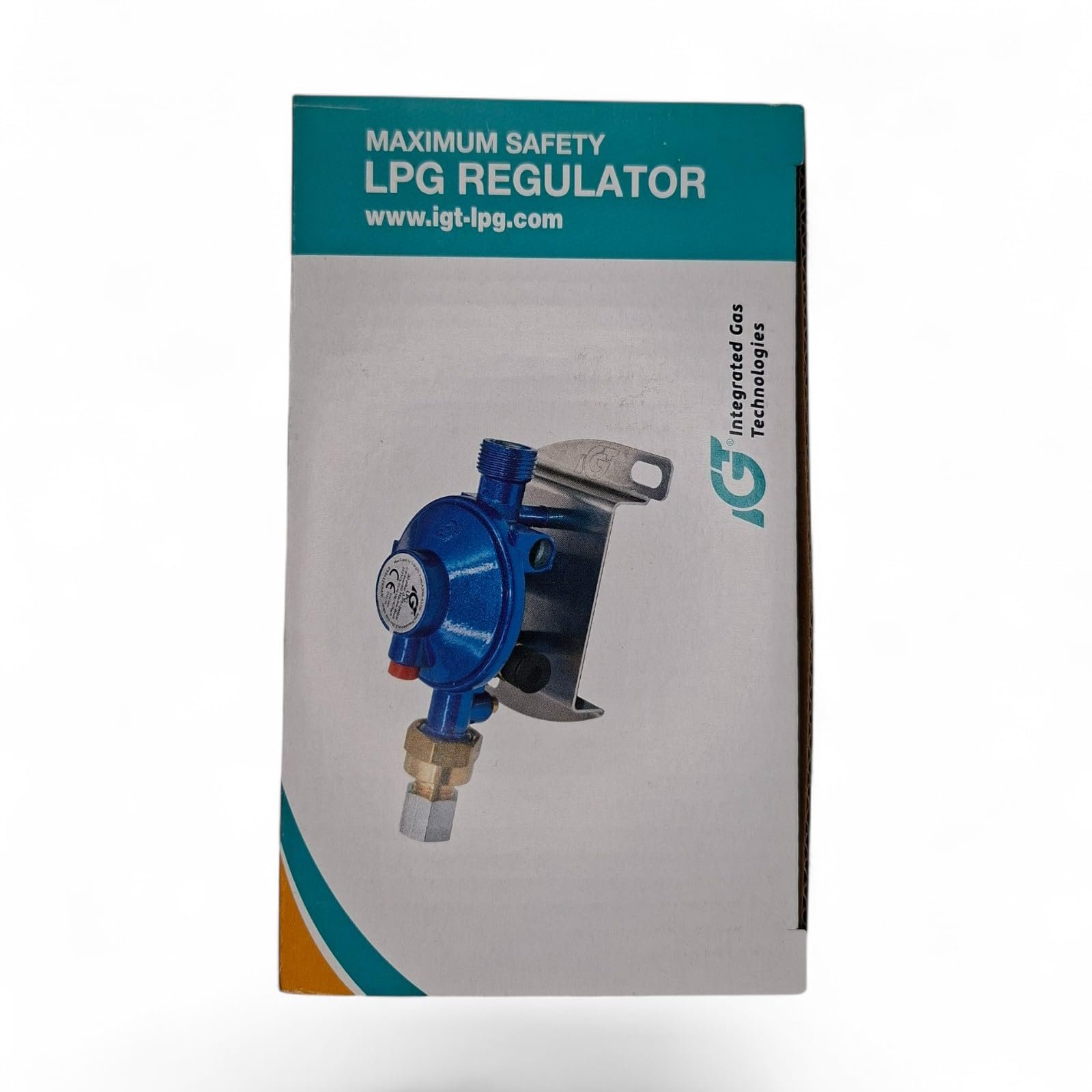 Regolatore di Pressione del Gas GPL 30mbar M20x1.5 10mm Passacavi per Paratia a Muro per Camper, Roulotte e Caravan