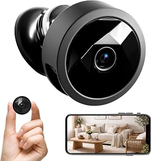 防犯カメラ 小型 超小型 150°広角 1080P WiFi 2.4G 128GB対応 動体検知 暗視 ループ録画 屋内用 見守りカメラ | 磁石+スタンド2WAY設置 複数人共有 iOS/Android対応 連続録画 APPリモート 録音機能 日本語説明書