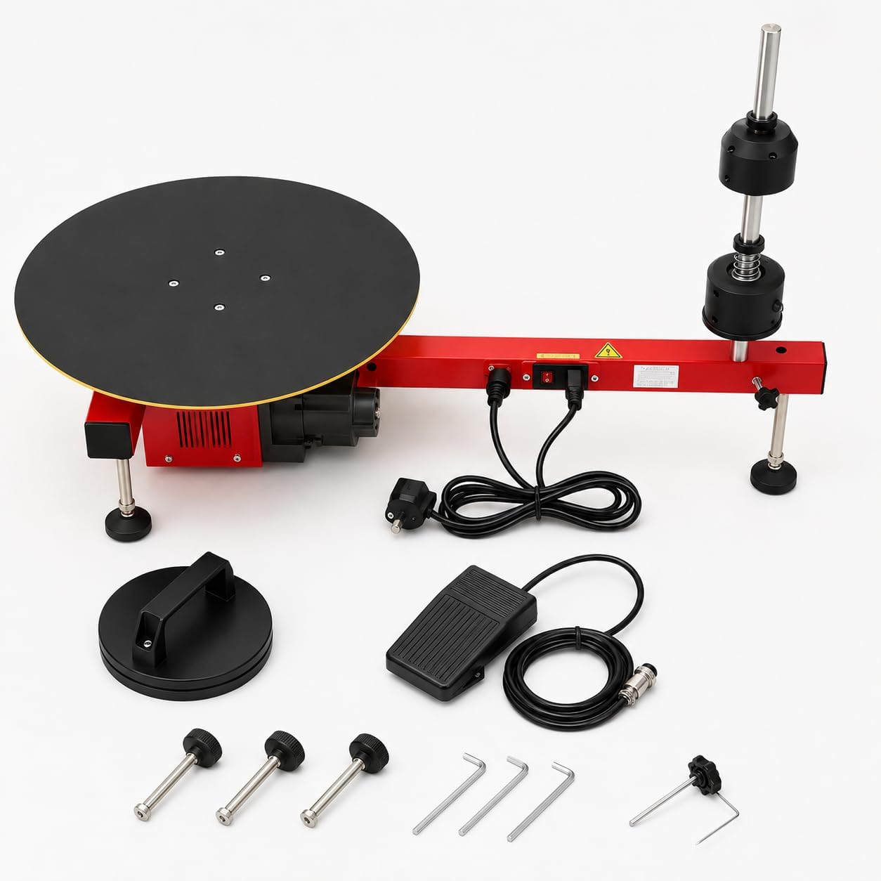 Elektryczna maszyna do owijania folii stretch, gramofon 60 kg, 30 obr./min