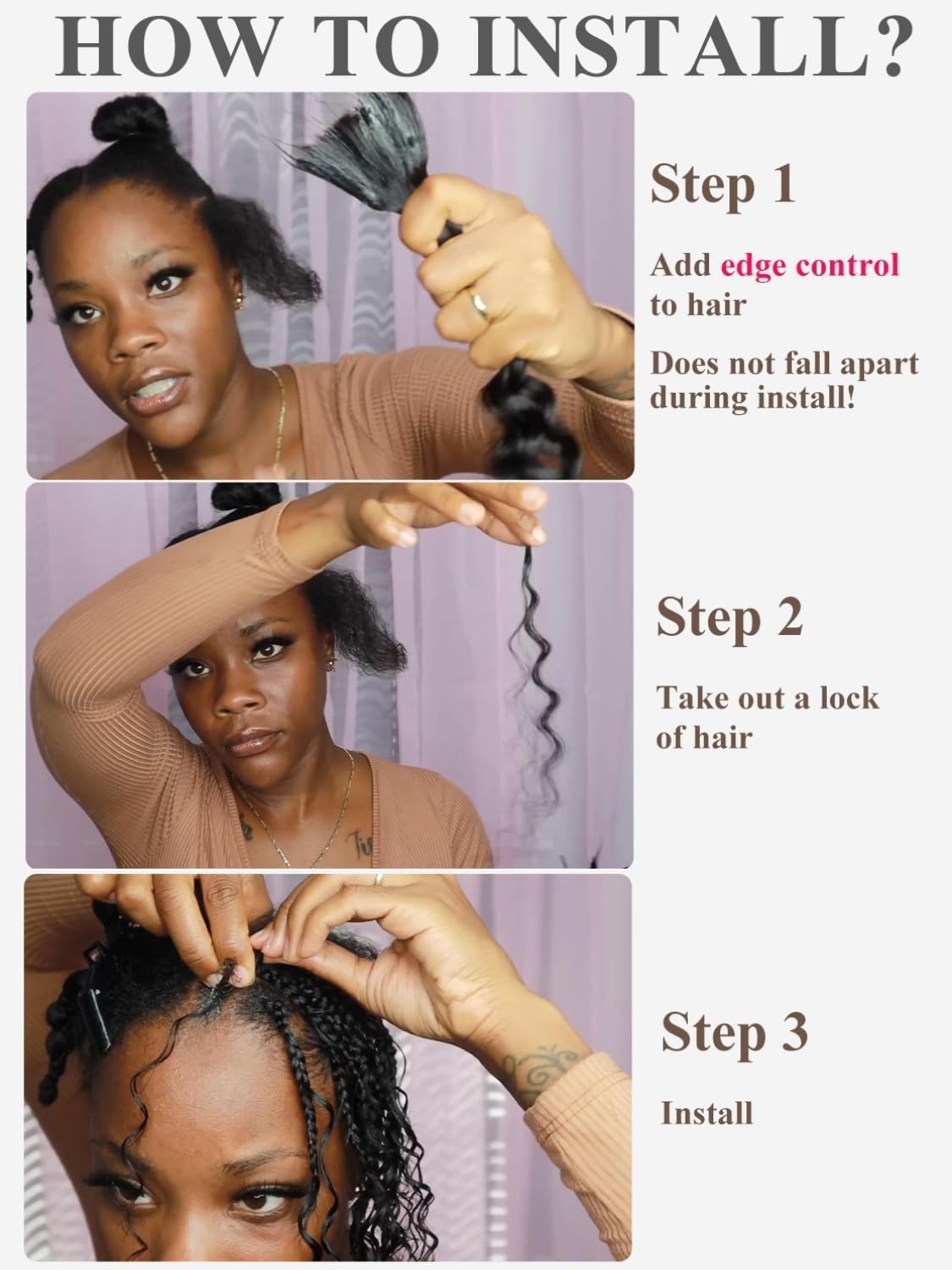 Human Braiding Hair Color 4# 24 Inch Deep Wave 50g Per Bundle 2 Pcs Total 100g Brazilian Virgin Bulk No Weft Braiding Human Hair for Black Women