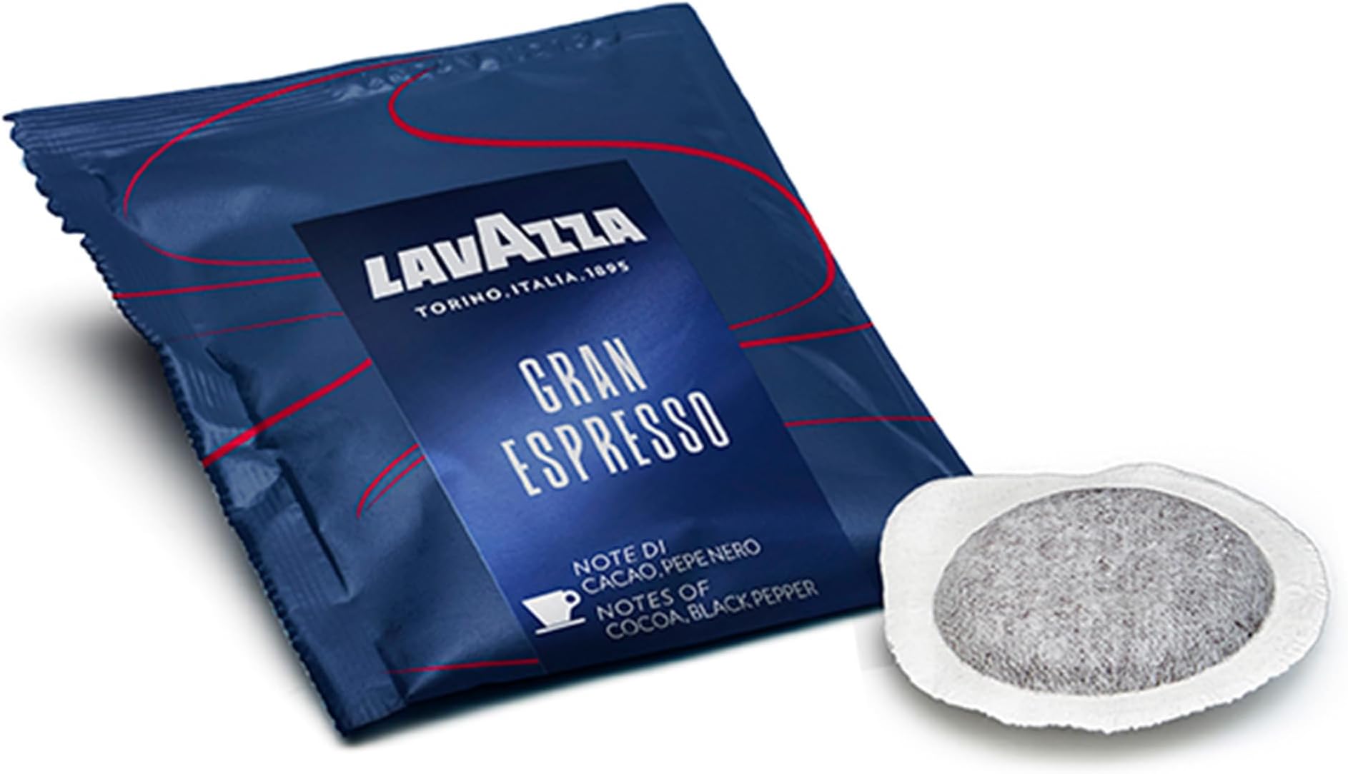 Lavazza Espresso Gran Crema ESE Coffee Pods 44mm (1 Pack of 150)
