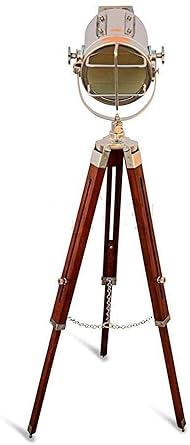 Sky Instruments Designer Nautical Spotlight Collectible Searchlight Spot Light Studio Adjustable Tripod Floor Lamp