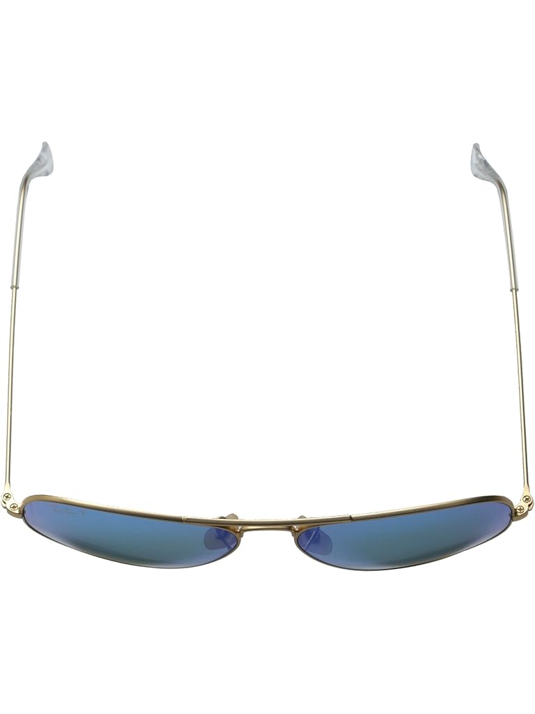 Blue Ray-Ban RB3025 Mirrored Aviator Sunglasses