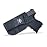 POLE.CRAFT Kydex IWB Holster for Glock 26 / Glock 27 / Glock 33 Pistol Case, Inside Waistband Carry Holster for G26 G27 G33 Guns Accessories (Black, Left Hand)