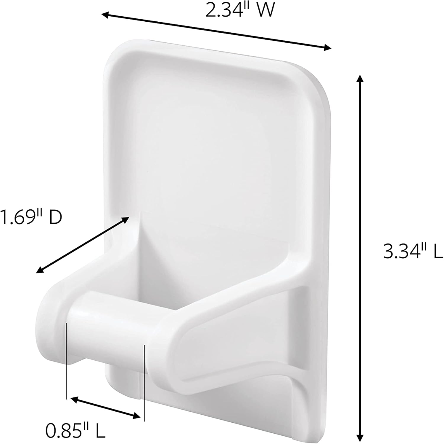 Command Spray Bottle Hanger with 2-Strips, 2-Pack, Organize Damage-Free