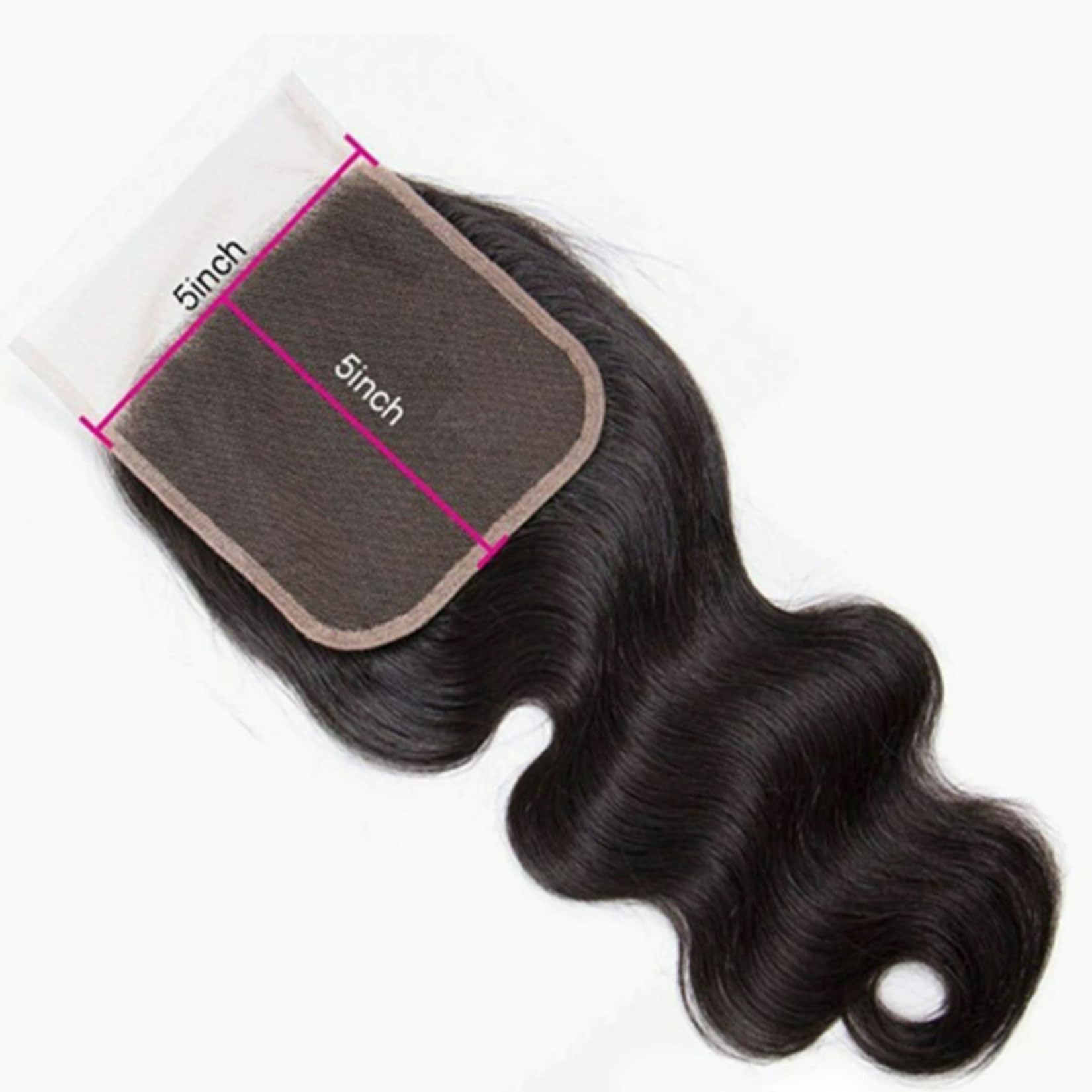 Chiusura Frontale in Pizzo HD Body Wave 5X5