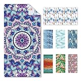 cabanana Sand Free Beach Towel - Microfiber 32 x 64 Inch Quick Dry Lightweight Towel for Travel Spor