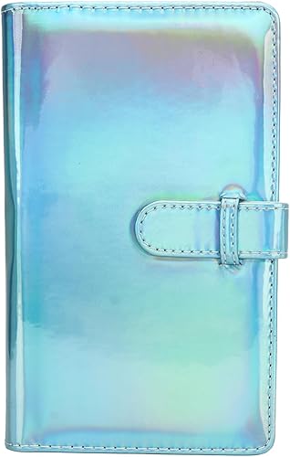 Mini álbum de fotos de 3 pulgadas, piel sintética, 96 bolsillos, álbum de tarjetas fotográficas para mini 1211 y mini series de 3 pulgadas, boletos