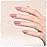 GAOY Sheer Maroon Gel Nail Polish, 16ml Jelly Pink Burgundy Translucent Color 1354 UV Light Cure Gel Polish for Nail Art DIY Manicure and Pedicure at Home