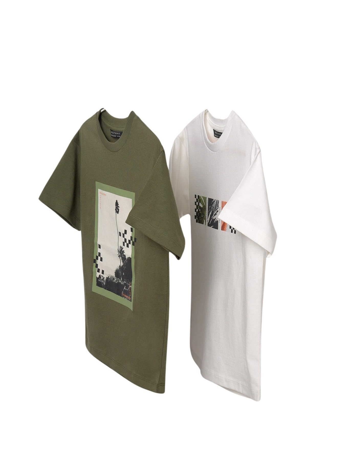 Mayoral Camiseta Manga Corta Niño – Pack de Dos Camisetas – 100% algodón - Camiseta Rayas Niño – Blanca- Verde – Ropa de Regalo – para niños y Adolescentes de 8 años a 16 años