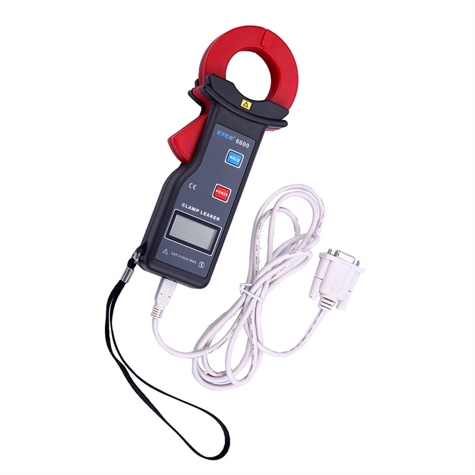 Pinza Amperimétrica, corriente continua Medidor de corriente de fugas de la abrazadera Meta de la corriente de la abrazadera de alta precisión del medidor de la abrazadera digital de 1ma 0 MA-600A ETC