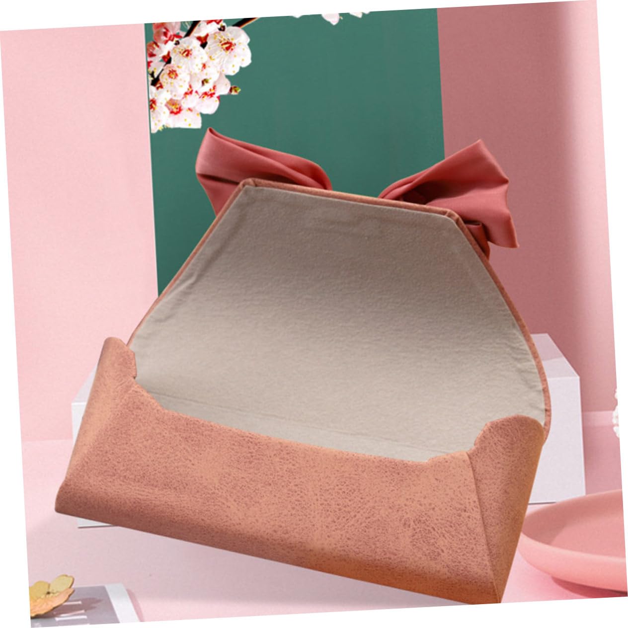 Beavorty Borse Per Occhiali Decorate Resistenti Per Sole E Occhiali Rosa