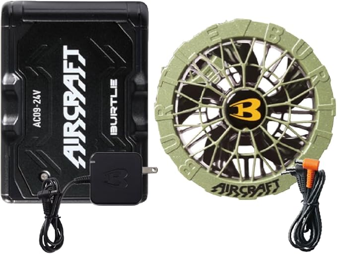 未使用品❗️バートル 2025年モデルAC09-1 +AC09セット Amazon.co.jp: バートル エアークラフト セット 2025年モデル 作業服