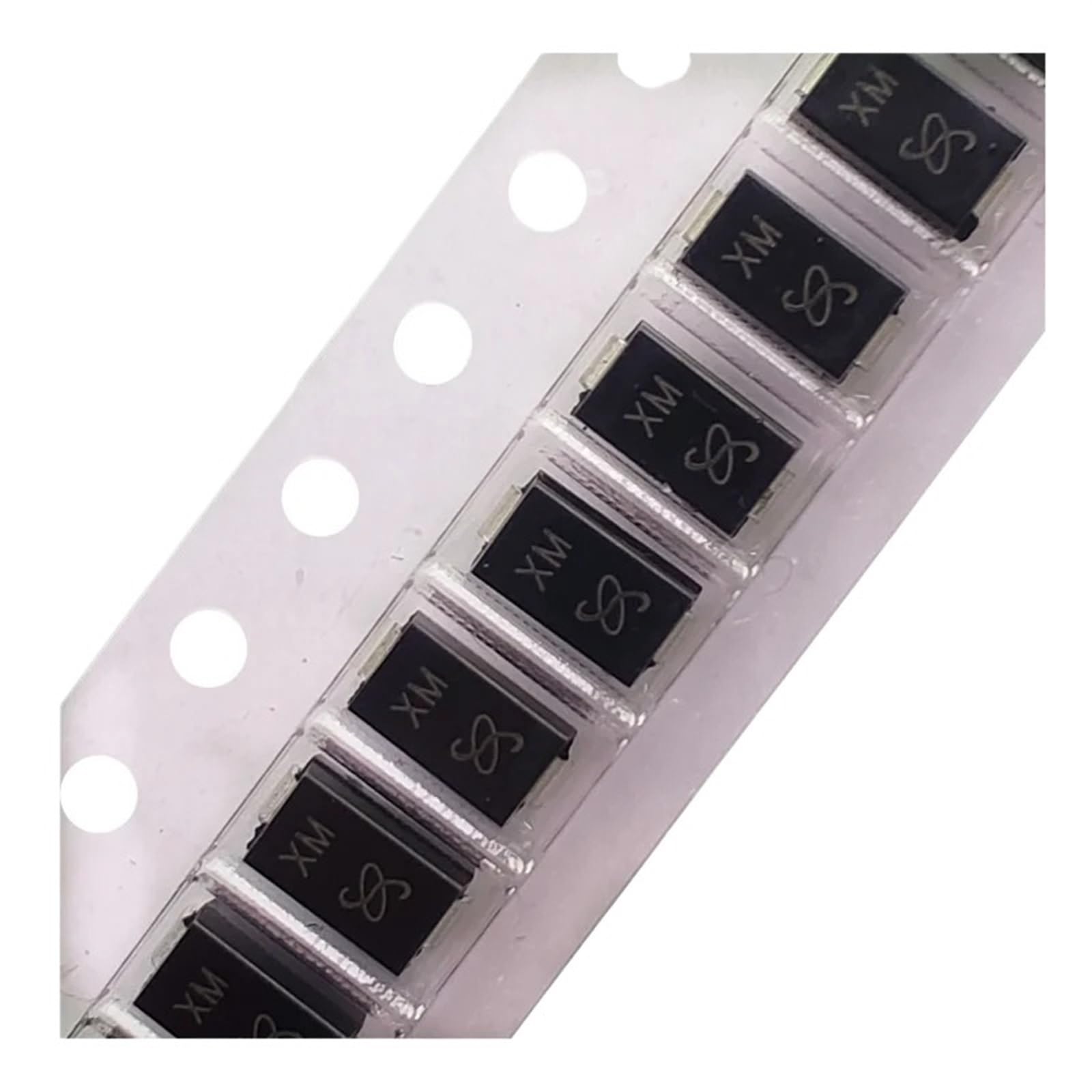 WUZDPRCJ 50PCS/LOT SMD TVS Diode SMAJ12CA-XE SMAJ13CA-XG SMAJ14CA-XK SMAJ15CA-XM SMAJ18CA-XT SMAJ26CA-YE SMAJ36CA-YP SMAJ48CA-YX SMA Rectifier Diode(SMAJ12CA-XE)