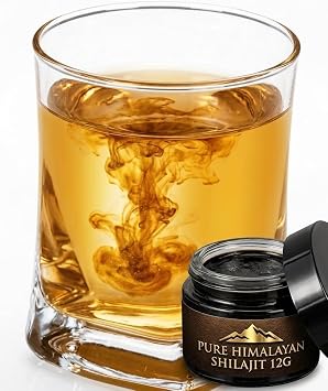 Pure Shilajit Resin Original Himalayan Shilajit - Gold Grade Rich in Fulvic & Humic Acid, 85+Minerals.