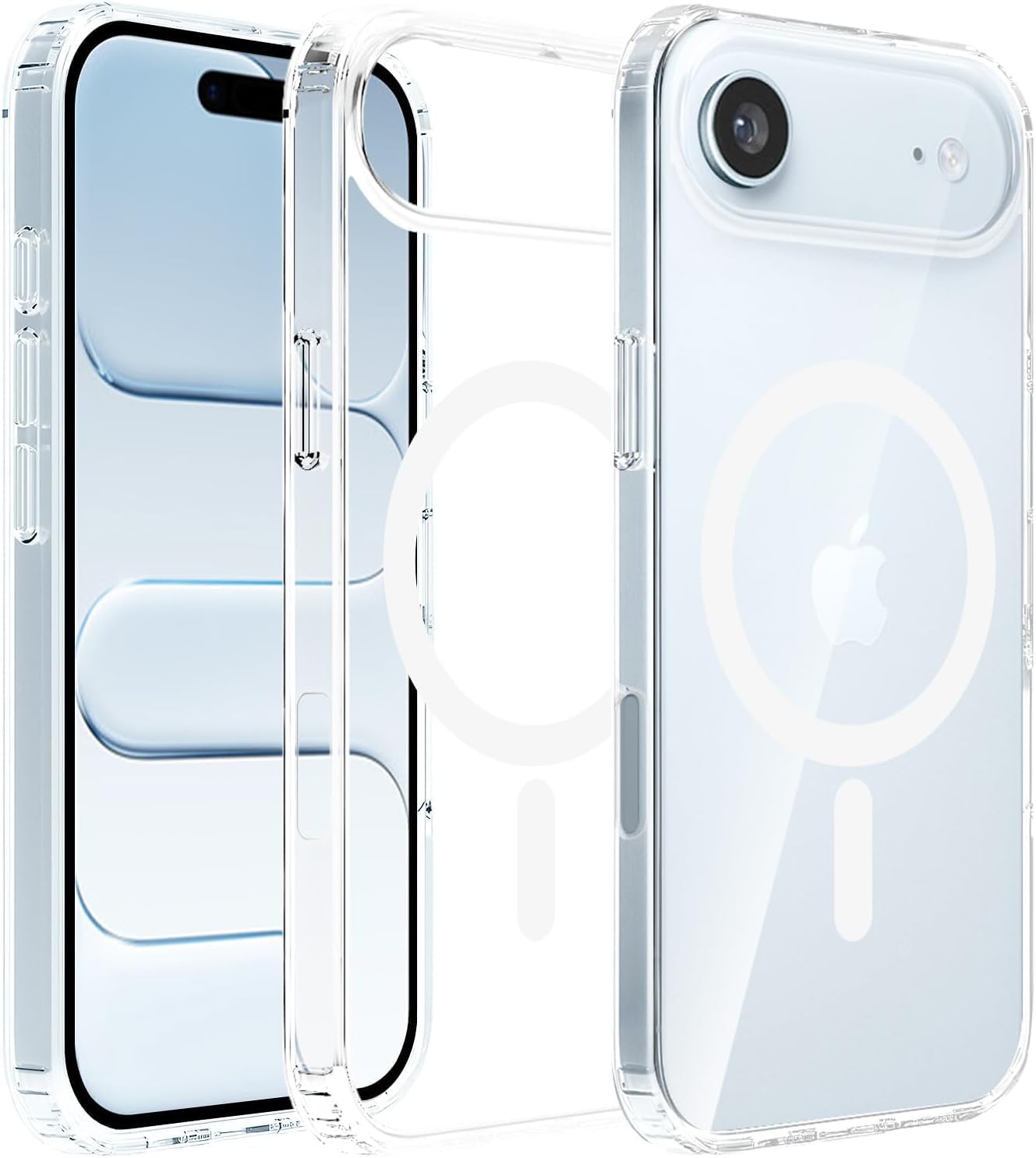 QsmQam Compatible for iPhone 16 Back Case Cover | Ultra Hybrid | Compatible with MagSafe| Military-Grade Protection| Transparent Back Case Cover for iPhone 16 - (Polycarbonate|Clear) — Amazon image 9