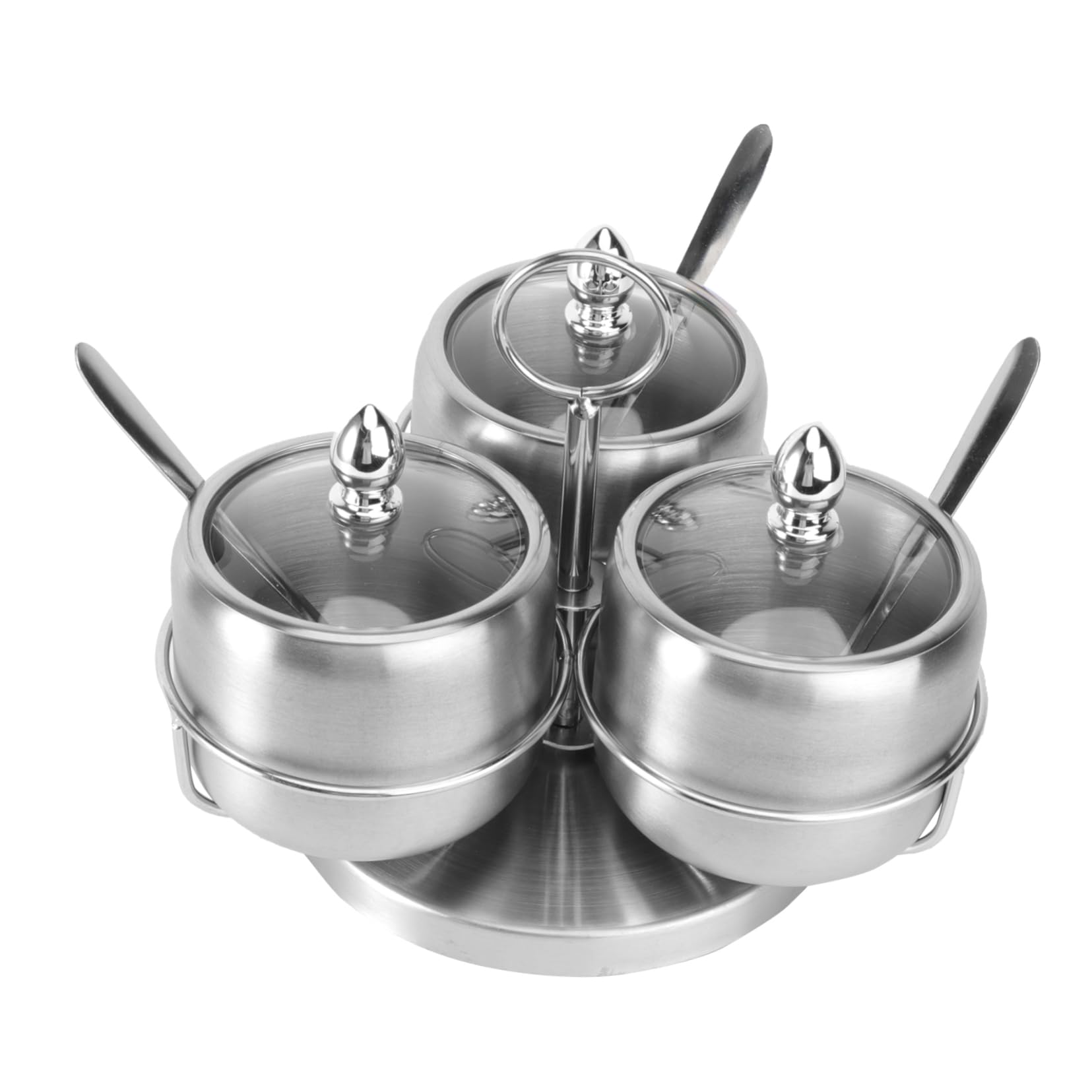 MAGICLULU Étagère à Épices Style Européen Récipient Condiments Porte-épices Étagère Épices Cuisine