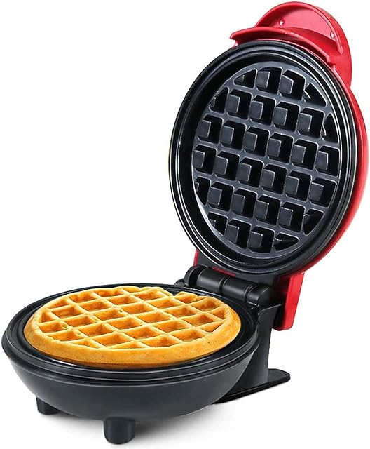 Candora Home Mini Waffle Maker Machine for Individual Waffles, Paninis, Hash Browns
