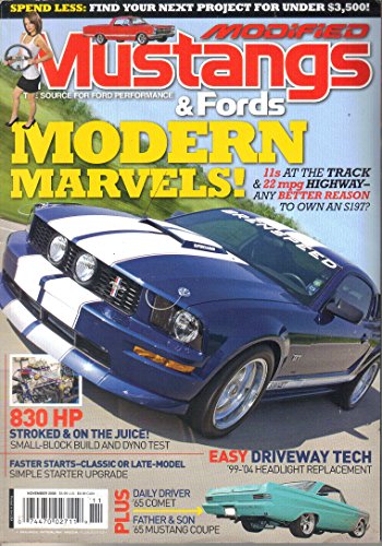 Modified Mustangs & Fords Magazine, November 2008