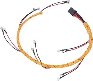 305-4893, TOSD ‑ 28‑012 Chicote de Fiação do Injetor Instalação Fácil para Escavadeira CAT 320D