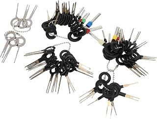 73pcs Car Terminal Removal Tool Pin Extractor Tools Plastic Protective Cover for Easy Carry